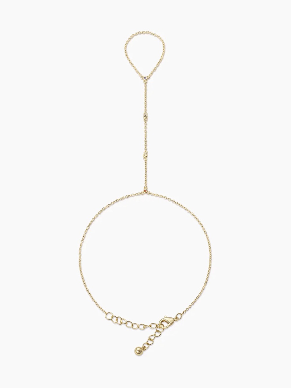 Uncommon James Brightside Gold Hand Chain